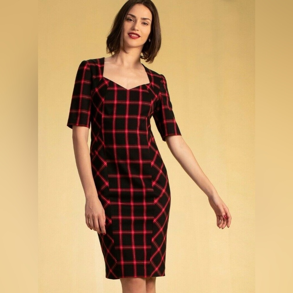 Trina Turk Chiyah Plaid Dress
